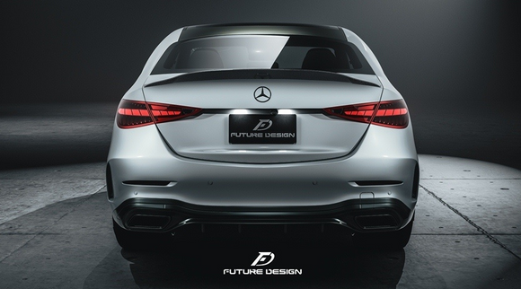 Future Design Carbon Fiber FD REAR SPOILER for W206 C300 Sedan 2021-ON