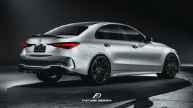 Future Design Carbon Fiber FD REAR SPOILER for W206 C300 Sedan 2021-ON - 0