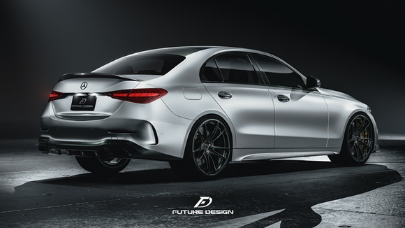 Future Design Carbon Fiber FD REAR SPOILER for W206 C300 Sedan 2021-ON