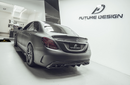Future Design Carbon Rear Spoiler FD V1 for Mercedes Benz 2015-ON W205 C300 C43 C63 AMG Sedan 4 Door-2