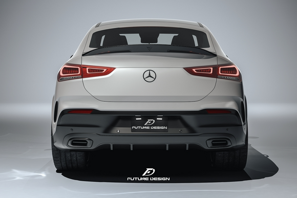 Future Design FD Carbon Fiber REAR SPOILER for Mercedes Benz GLE350 AMG GLE43 GLE63 W167 Coupe