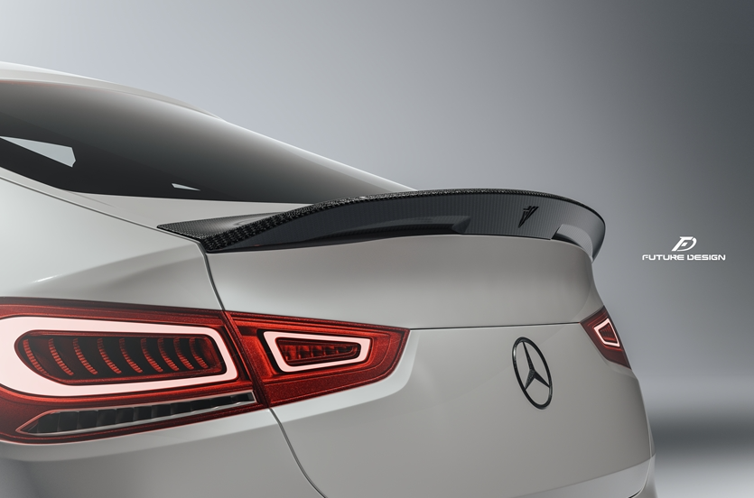 Future Design FD Carbon Fiber REAR SPOILER for Mercedes Benz GLE350 AMG GLE43 GLE63 W167 Coupe-1