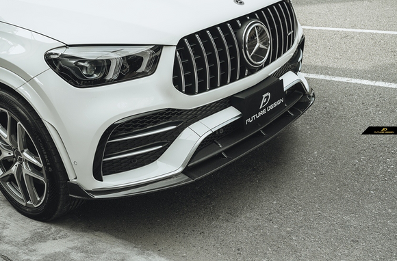 Future Design FD Carbon Fiber FRONT LIP for GLE350 AMG GLE43 GLE63 W167 GLE & Coupe