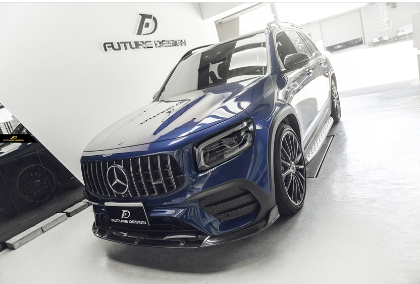 Future Design FD Carbon Fiber FRONT LIP SPLITTER for Mercedes Benz GLB250 AMG / GLB35 AMG X247 2020-ON-8