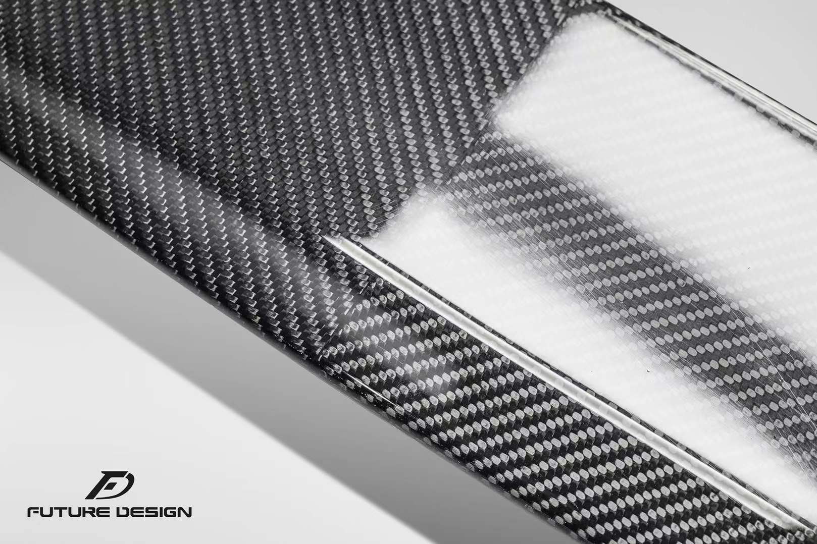Future Design FD Carbon Fiber FRONT LIP SPLITTER for Mercedes Benz GLB250 AMG / GLB35 AMG X247 2020-ON-16