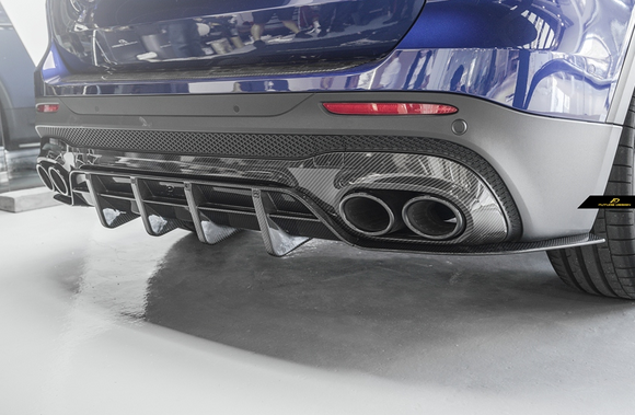 Future Design FD Carbon Fiber REAR DIFFUSER for Mercedes Benz GLB 250 AMG / GLB 35 AMG X247 2020-ON