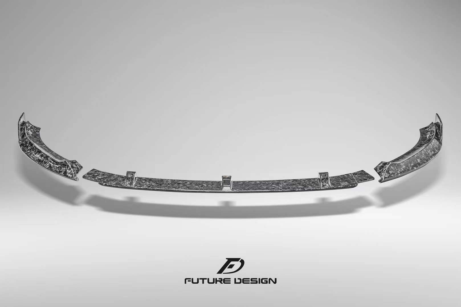 Future Design FD Carbon Fiber FRONT LIP SPLITTER for Mercedes Benz GLB250 AMG / GLB35 AMG X247 2020-ON-14