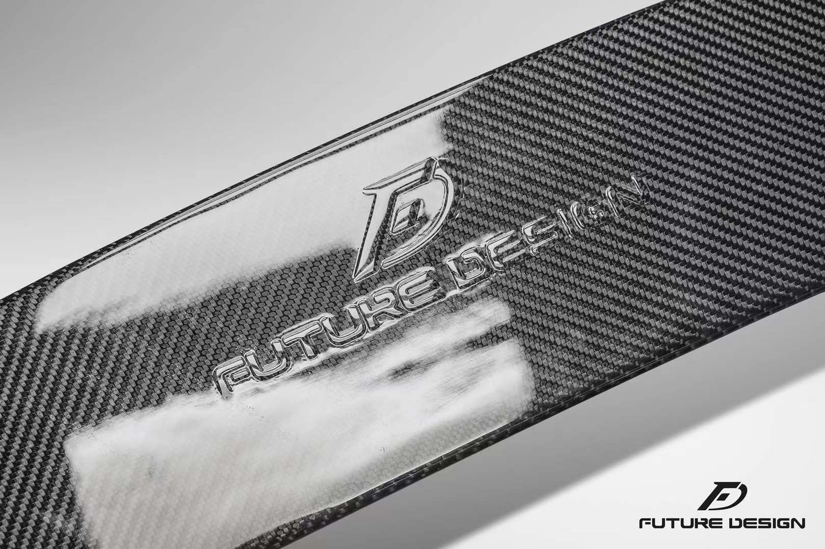 Future Design FD Carbon Fiber FRONT LIP SPLITTER for Mercedes Benz GLB250 AMG / GLB35 AMG X247 2020-ON