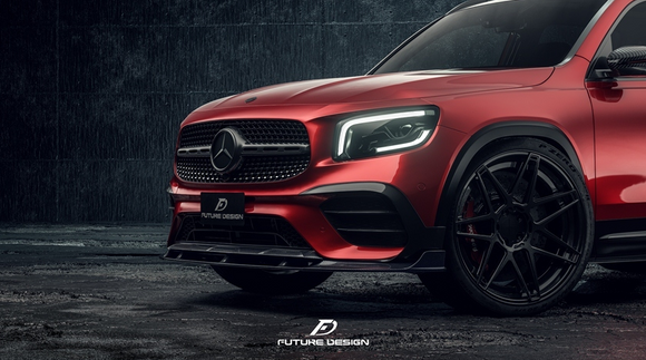 Future Design FD Carbon Fiber FRONT LIP SPLITTER for Mercedes Benz GLB250 AMG / GLB35 AMG X247 2020-ON
