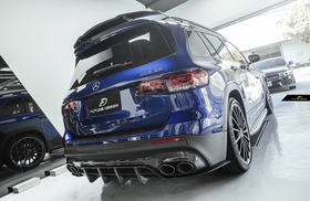 Future Design FD GT Carbon Fiber REAR ROOF SPOILER for GLB250 GLB35 X247 & A250 A35 W176 - 0