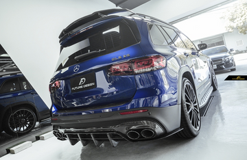 Future Design FD GT Carbon Fiber REAR ROOF SPOILER for GLB250 GLB35 X247 & A250 A35 W176 - 0
