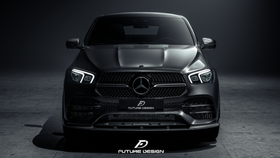 Future Design FD Carbon Fiber FRONT LIP for GLE350 AMG GLE43 GLE63 W167 GLE & Coupe