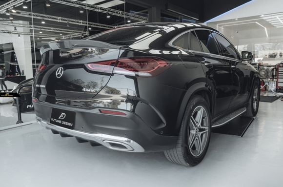 Future Design FD Carbon Fiber REAR SPOILER for Mercedes Benz GLE350 AMG GLE43 GLE63 W167 Coupe