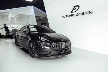 Future Design FD Carbon Fiber Front Lip For CLA C118 CLA35 CLA250 2020-ON - 0