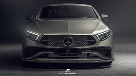 Future Design FD Carbon Fiber FRONT SPLITTER For CLS450 CLS53 W257 C257 2022-ON