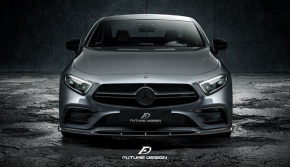 Future Design FD GTS-V Carbon Fiber FRONT SPLITTER For CLS450 CLS53 W257 C257 2019-2021