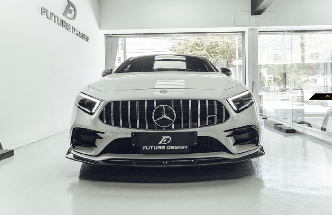 Future Design FD GTS-V Carbon Fiber FRONT SPLITTER For CLS450 CLS53 W257 C257 2019-2021