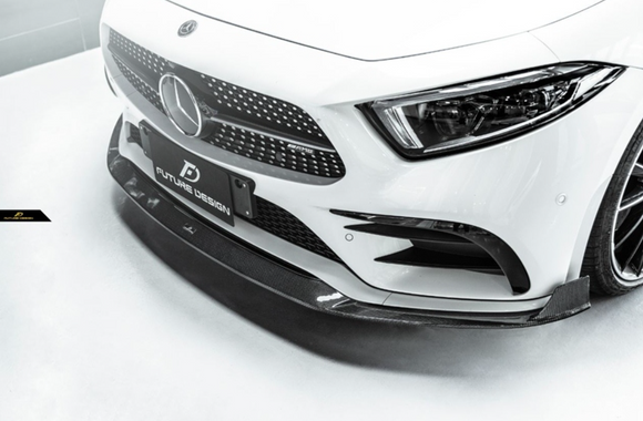 Future Design FD Carbon Fiber FRONT SPLITTER For CLS450 CLS53 W257 C257 2019-2021