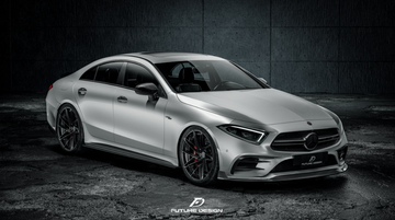 Future Design FD Carbon Fiber FRONT SPLITTER For CLS450 CLS53 W257 C257 2019-2021 - 0