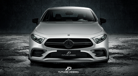 Future Design FD Carbon Fiber FRONT SPLITTER For CLS450 CLS53 W257 C257 2019-2021