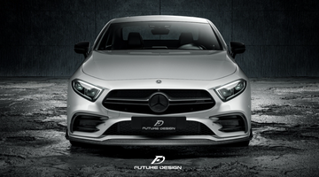 Future Design FD Carbon Fiber FRONT SPLITTER For CLS450 CLS53 W257 C257 2019-2021