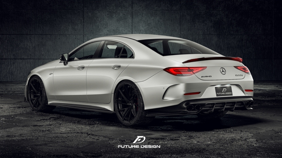 Future Design FD Carbon Fiber SIDE SKIRTS For CLS450 CLS53 W257 C257 2019-ON