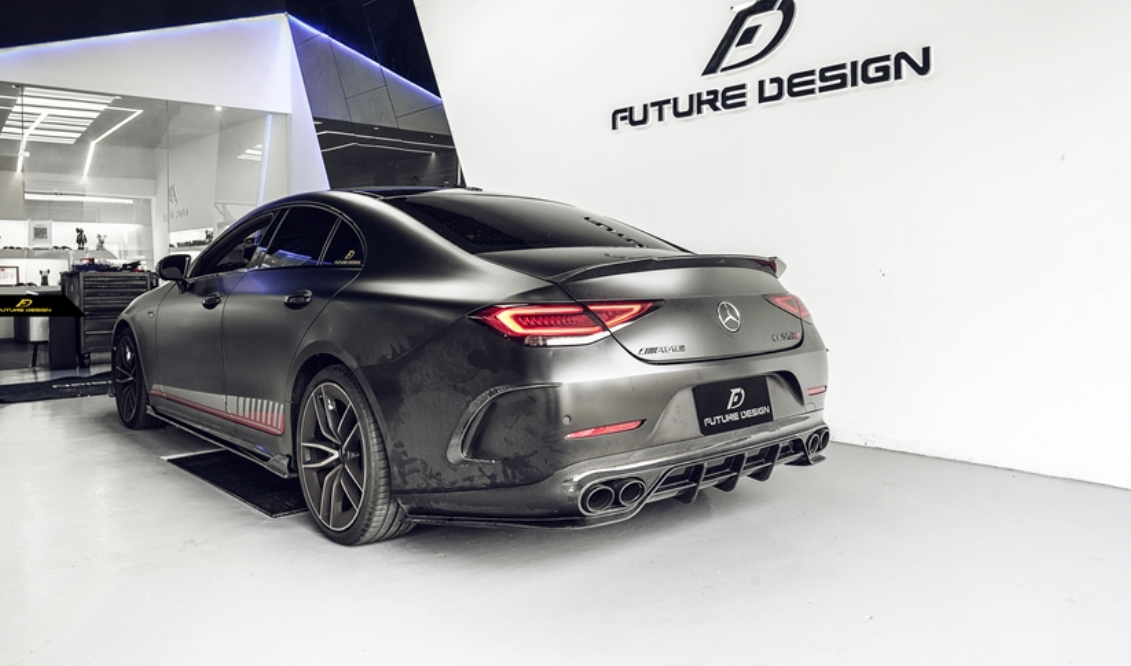 Cls Rear Diffuser Future Design FD Carbon Fiber REAR DIFFUSER For CLS450 CLS53 W257 C257 ...