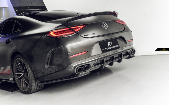 Future Design FD Carbon Fiber REAR DIFFUSER For CLS450 CLS53 W257 C257 2019-ON