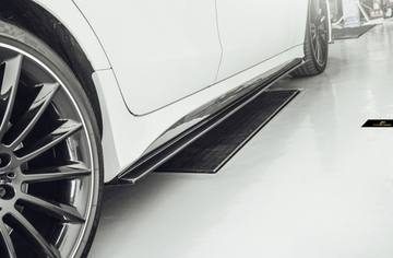 Future Design FD Carbon Fiber SIDE SKIRTS For CLS450 CLS53 W257 C257 2019-ON