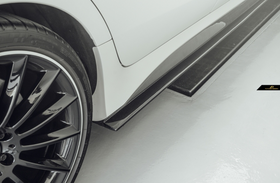 Future Design FD Carbon Fiber SIDE SKIRTS For CLS450 CLS53 W257 C257 2019-ON - 0