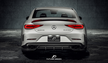 Future Design FD Carbon Fiber REAR DIFFUSER For CLS450 CLS53 W257 C257 2019-ON - 0