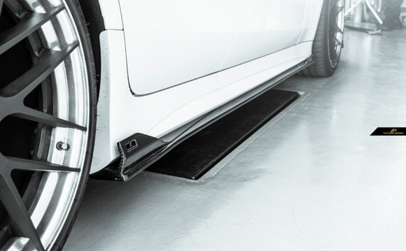 Future Design FD GTS-V Carbon Fiber SIDE SKIRTS For CLS450 CLS53 W257 C257 2019-ON
