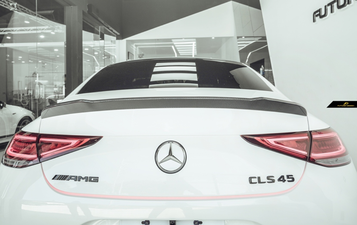 Future Design FD Carbon Fiber Rear Spoiler For CLS450 CLS53 W257 C257 2019-ON