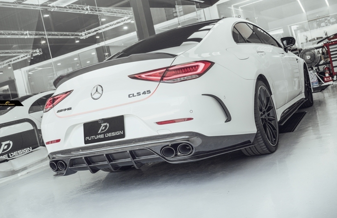 Future Design FD Carbon Fiber REAR DIFFUSER For CLS450 CLS53 W257 C257 ...