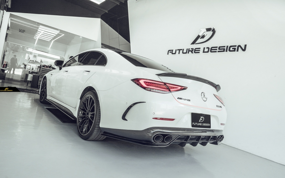 Future Design FD Carbon Fiber Rear Spoiler For CLS450 CLS53 W257 C257 2019-ON