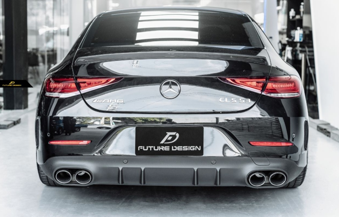 Future Design ED1 Style Carbon Fiber Rear Spoiler For CLS450 CLS53 W257 C257 2019-ON
