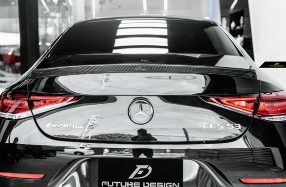Future Design ED1 Style Carbon Fiber Rear Spoiler For CLS450 CLS53 W257 C257 2019-ON