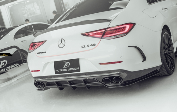 Future Design FD Carbon Fiber Rear Spoiler For CLS450 CLS53 W257 C257 2019-ON