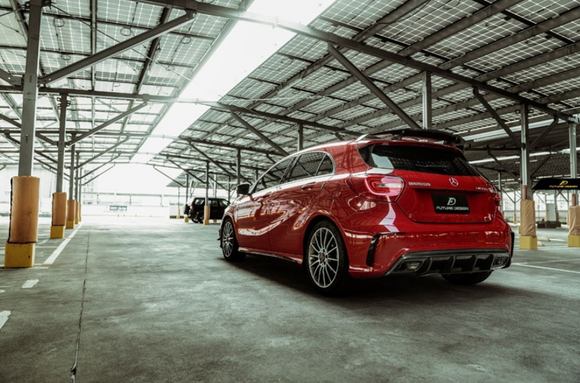 Future Design FD GT Carbon Fiber REAR ROOF SPOILER for GLB250 GLB35 X247 & A250 A35 W176