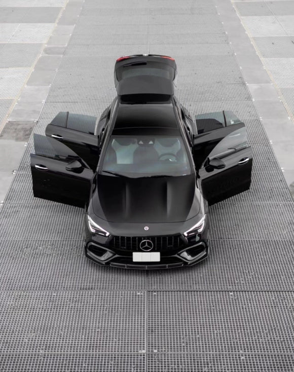 Future Design Carbon Fiber Front Canards For CLA C118 CLA45 CLA35 CLA250 2020-ON