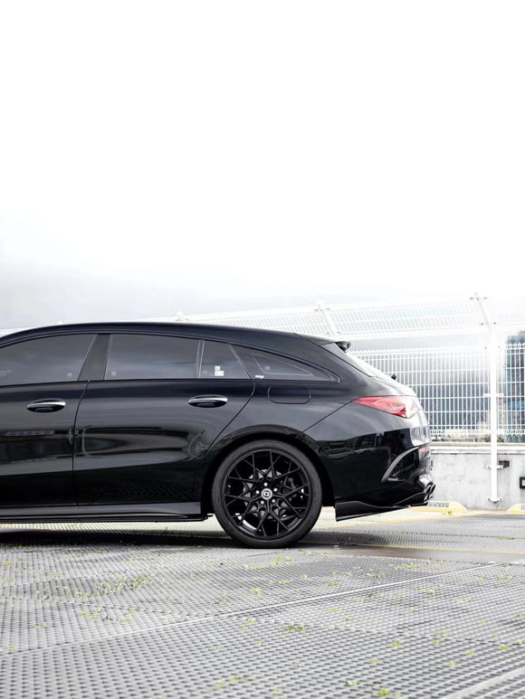 Future Design FD V2 Carbon Fiber Side Skirts For CLA C118 CLA45 CLA35 CLA250 2020-ON