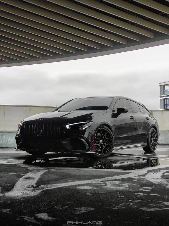 Future Design FD GT Carbon Fiber Front Lip For CLA C118 CLA45 2020-ON