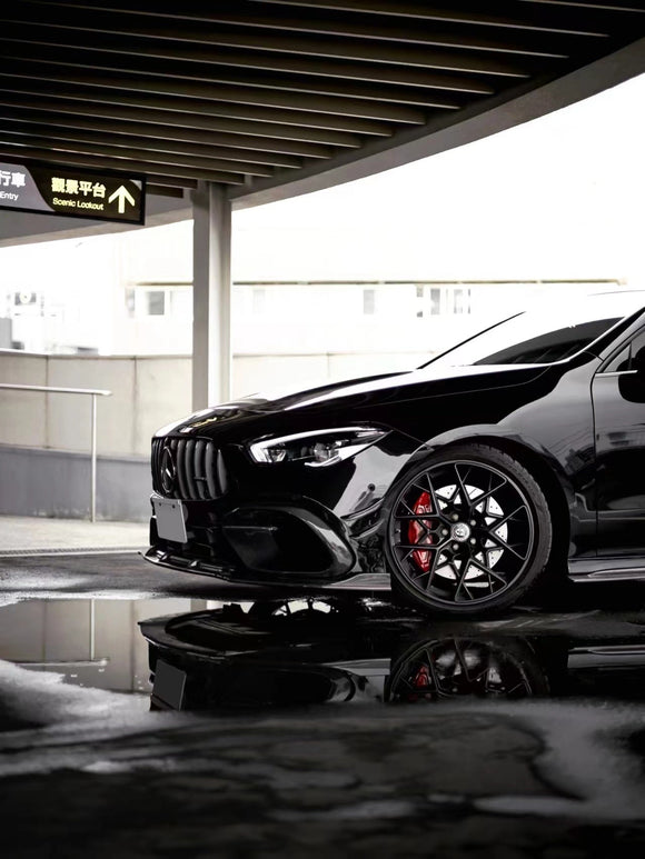 Future Design Carbon Fiber Front Bumper Surround For CLA C118 CLA45 2020-ON