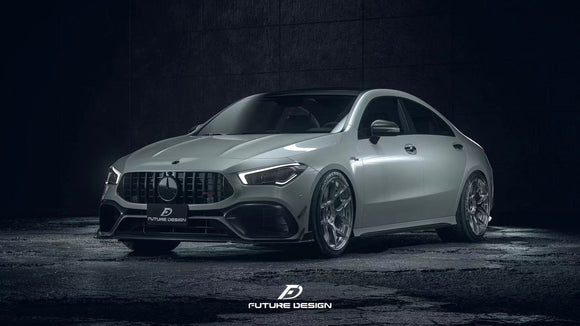 Future Design FD Carbon Fiber Front Lip For CLA C118 CLA45 2020-ON