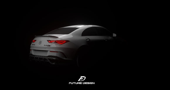 Future Design FD GT Carbon Fiber Rear Diffuser For CLA C118 CLA45 CLA35 CLA250 2020-ON