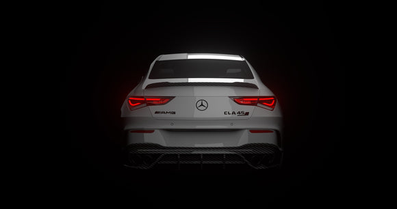 Future Design FD GT Carbon Fiber Rear Diffuser For CLA C118 CLA45 CLA35 CLA250 2020-ON