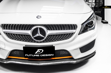 Future Design Carbon 2014-2016 C117 CLA-250 CLA-45 Carbon Fiber Front Lip Ver.6 - 0