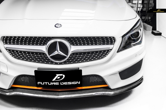 Future Design Carbon 2014-2016 C117 CLA-250 CLA-45 Carbon Fiber Front Lip Ver.6