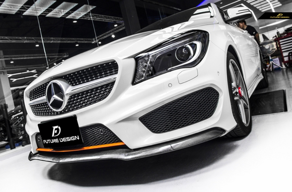 Future Design Carbon 2014-2016 C117 CLA-250 CLA-45 Carbon Fiber Front Lip Ver.6