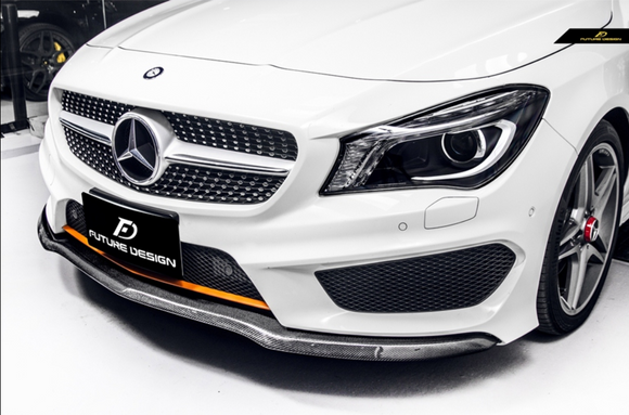 Future Design Carbon 2014-2016 C117 CLA-250 CLA-45 Carbon Fiber Front Lip Ver.6